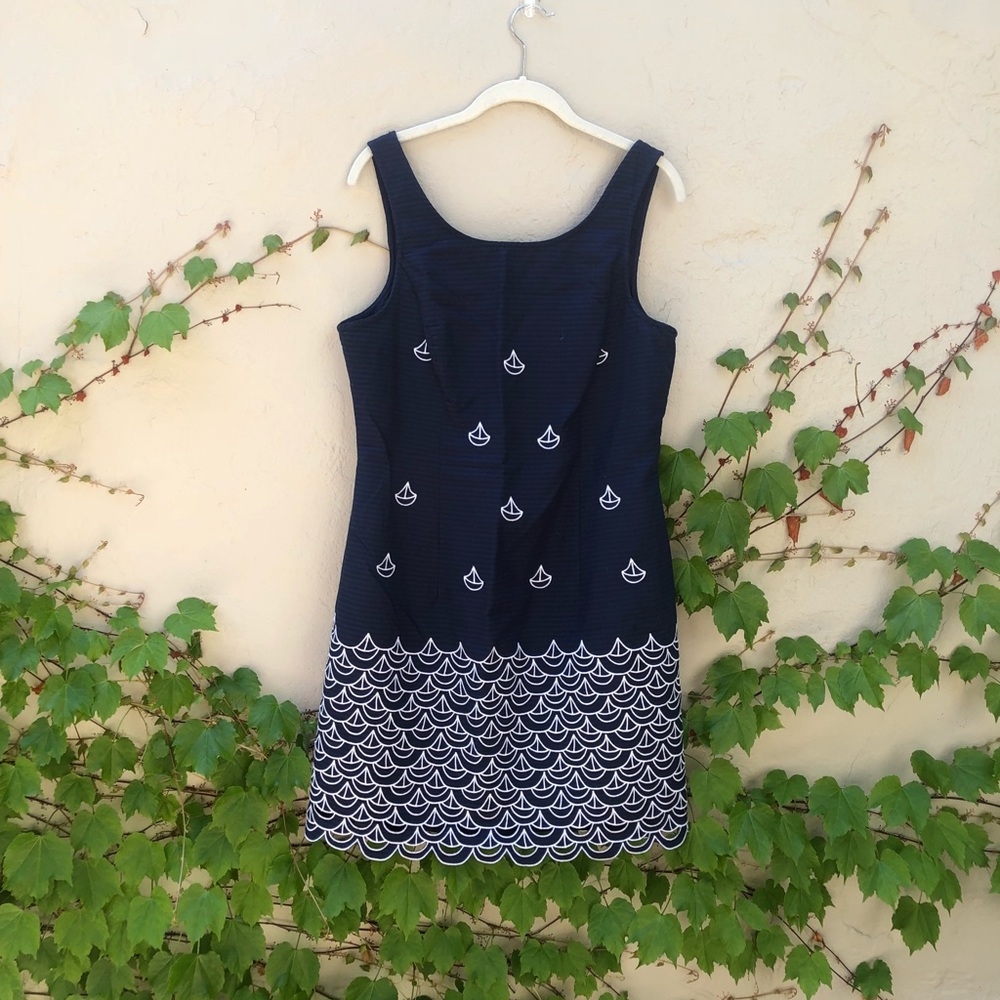 Lilly Pulitzer Clarita “True Navy” Sailing Dress